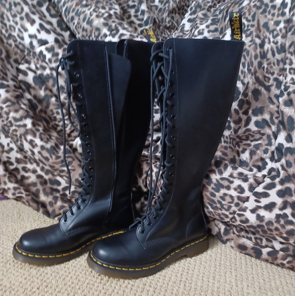 Knee High Doc Martens Boots